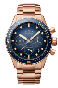 Blancpain Fifty Fathoms Bathyscaphe Chronograph Red Gold 5200 3640 76S