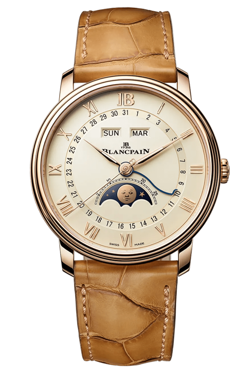 Blancpain Villeret Quantième Complet 6654N 3642 55B