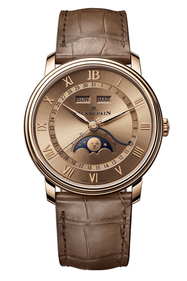 Blancpain Villeret Quantième Complet 6654N 3646 55B