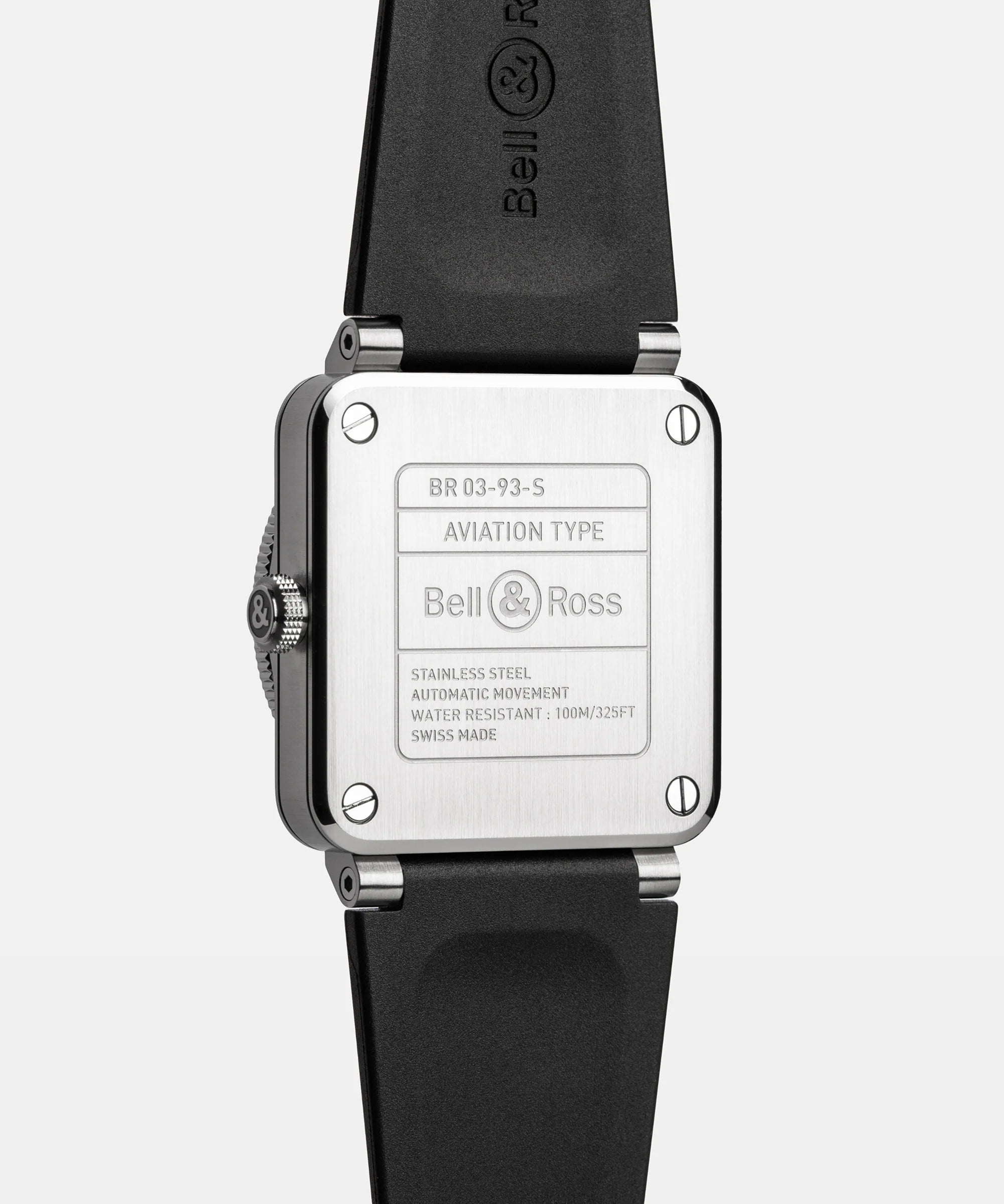 Bell & Ross BR03-93 GMT Green Lum BR0393-GN-ST/SRB