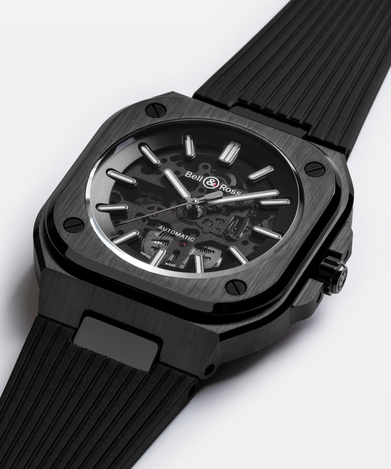 Bell & Ross BR05 Skeleton Black Ceramic BR05A-BL-SK-CE/SRB