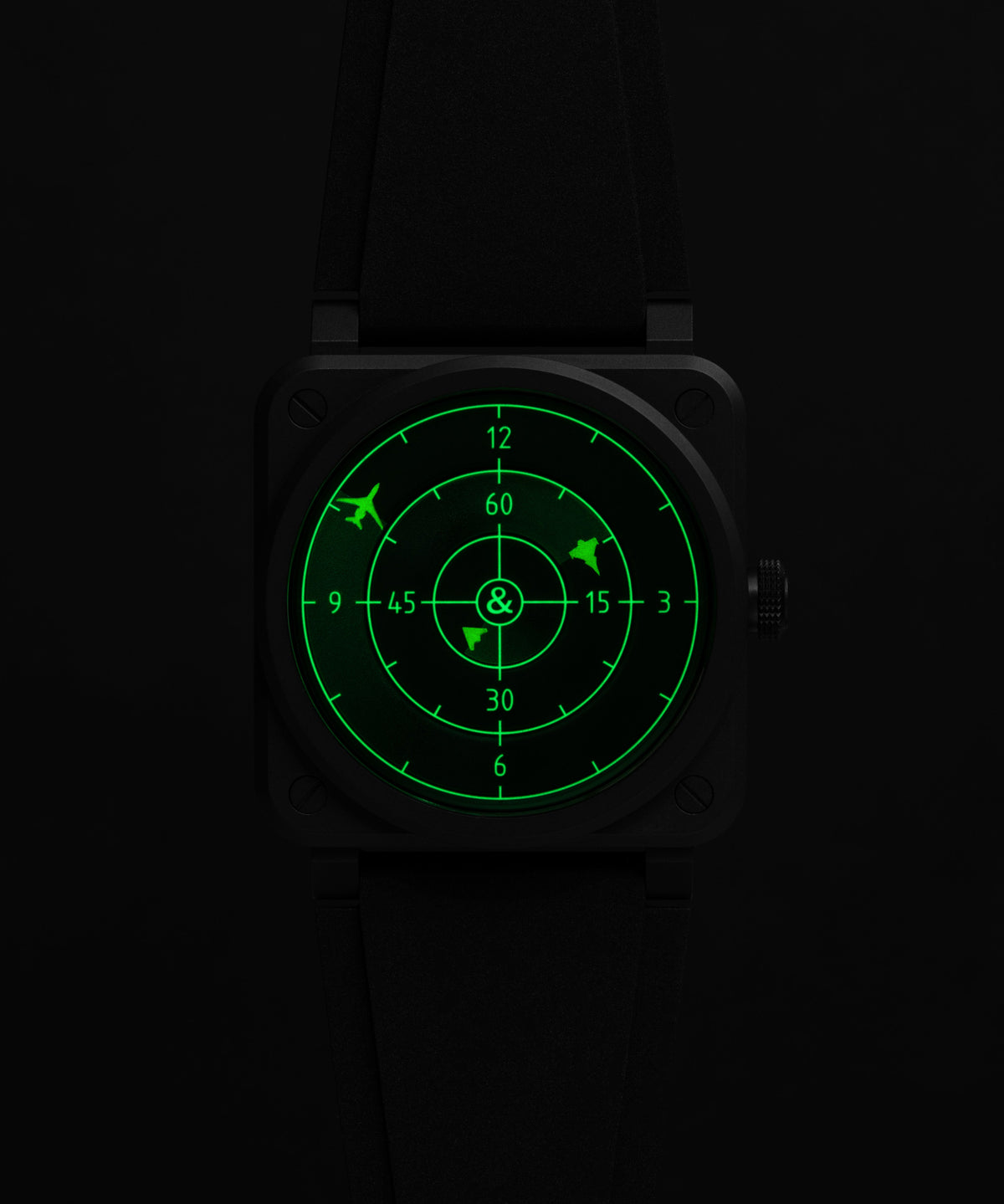 Bell & Ross BR03 Green Radar Ceramic BR03A-GRDR-CE/SRB