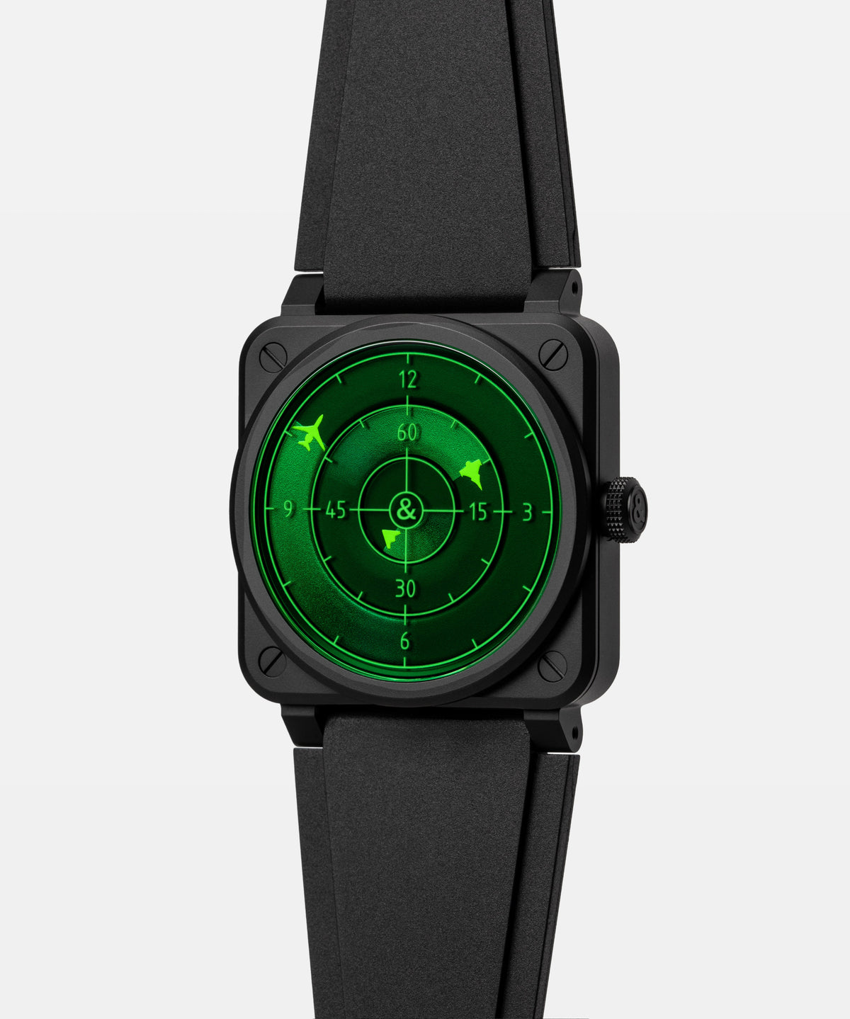 Bell & Ross BR03 Green Radar Ceramic BR03A-GRDR-CE/SRB
