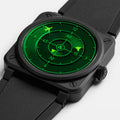 Bell & Ross BR03 Green Radar Ceramic BR03A-GRDR-CE/SRB