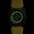 Bell & Ross BR03 Helipad Limited Edition BR03A-HE-CE/SRB