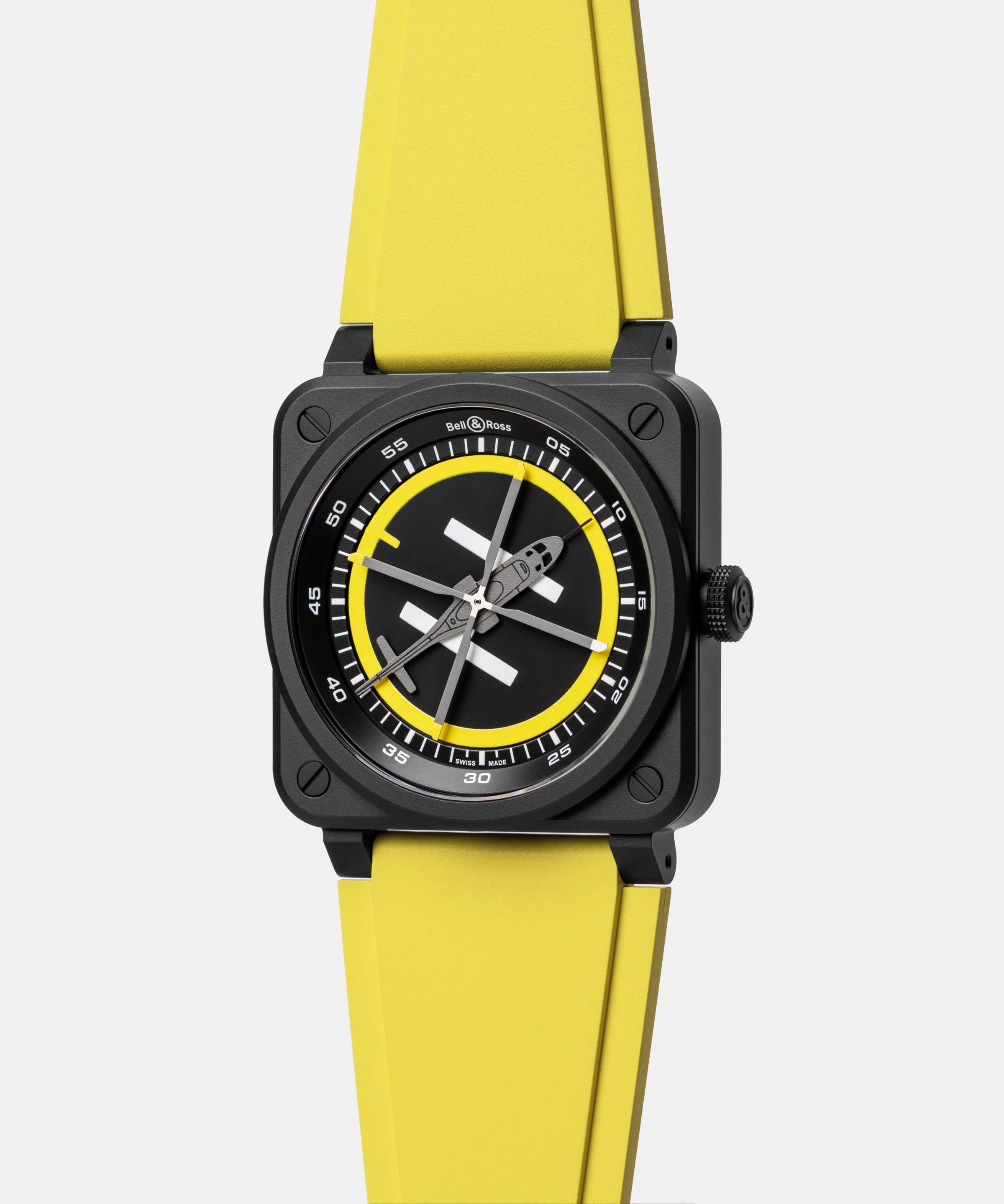Bell & Ross BR03 Helipad Limited Edition BR03A-HE-CE/SRB