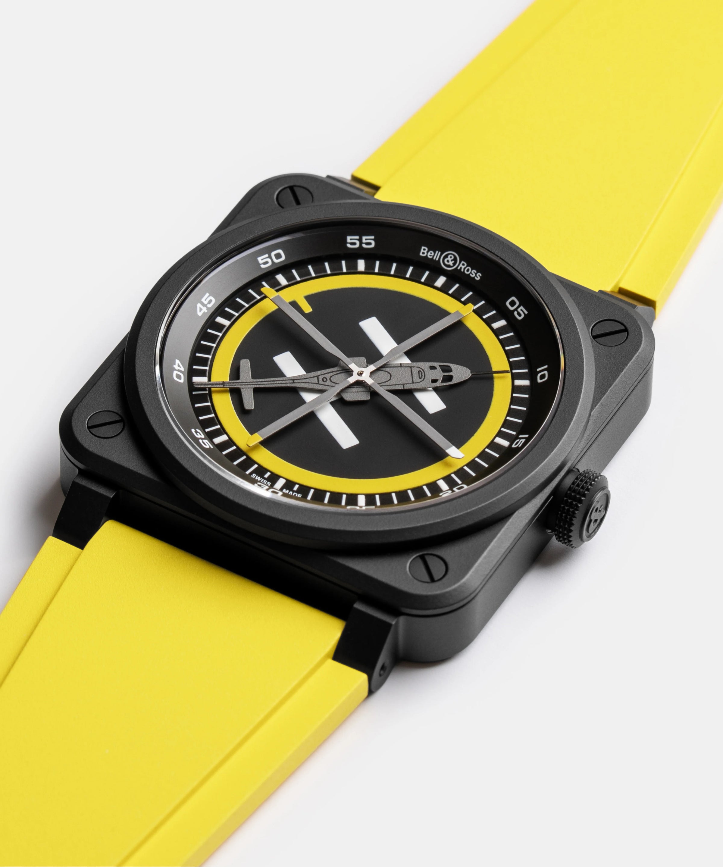 Bell & Ross BR03 Helipad Limited Edition BR03A-HE-CE/SRB