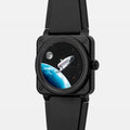 Bell & Ross BR03 Space Mission Ceramic Limited Edition BR03A-SPM-CE/SRB
