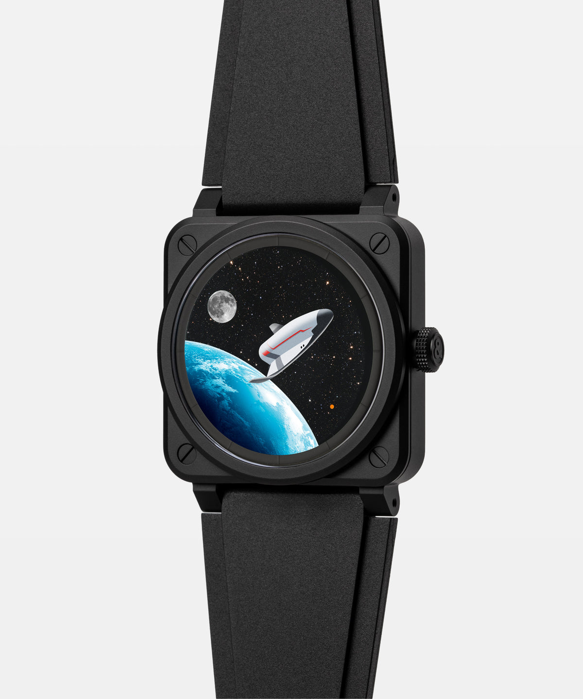 Bell & Ross BR03 Space Mission Ceramic Limited Edition BR03A-SPM-CE/SRB