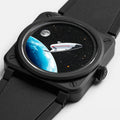 Bell & Ross BR03 Space Mission Ceramic Limited Edition BR03A-SPM-CE/SRB