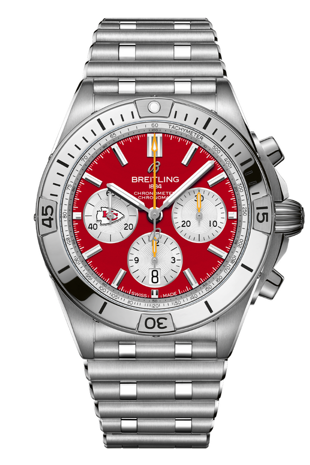 Breitling Chronomat B01 42 Kansas City Chiefs NFL Edition AB01342B1K5A1