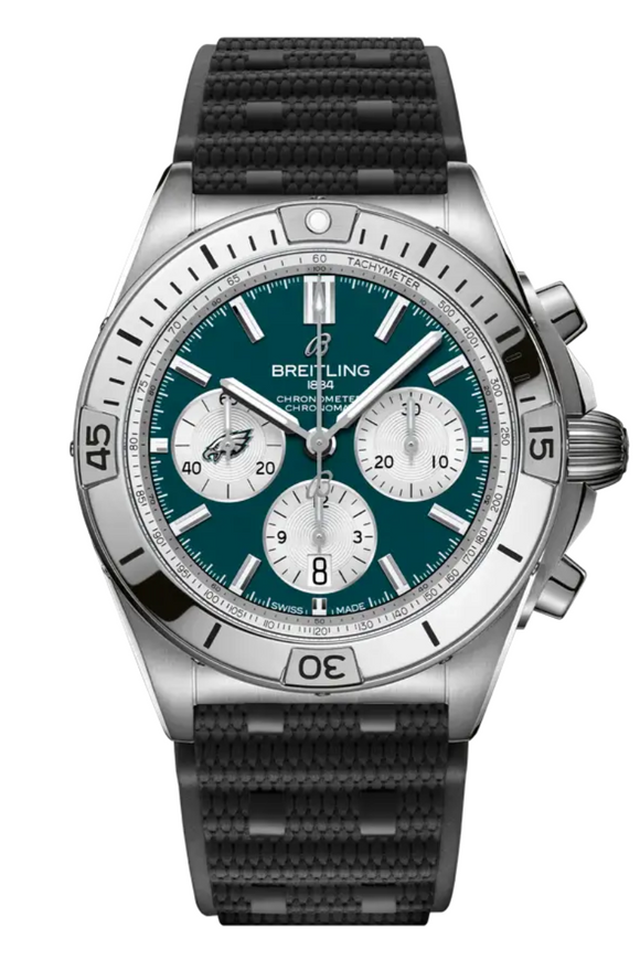 Breitling Chronomat B01 42 Philadelphia Eagles NFL Edition AB01342B1L4S1