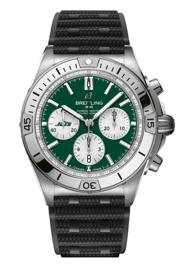 Breitling Chronomat B01 42 New York Jets NFL Edition AB01342B1L5S1