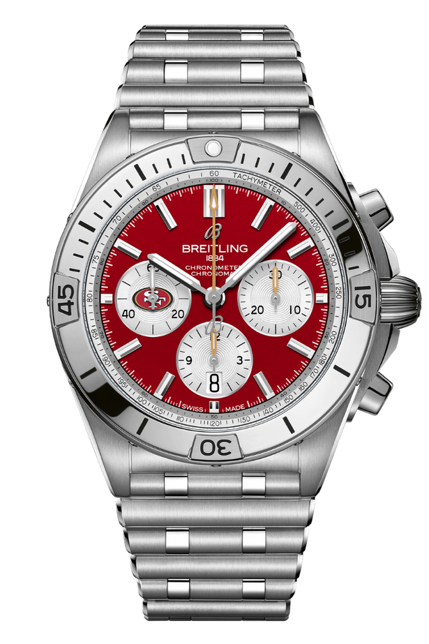 Breitling Chronomat B01 42 San Francisco 49ers NFL Edition AB01342B1K1A1