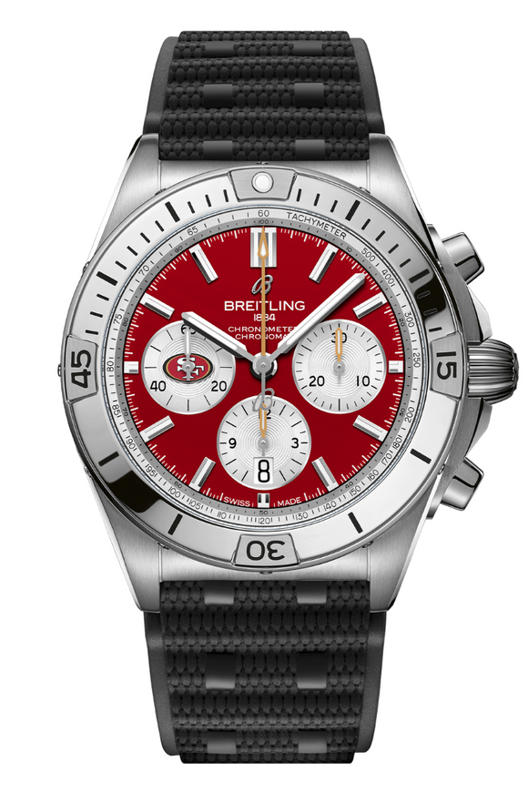 Breitling Chronomat B01 42 San Francisco 49ers NFL Edition AB01342B1K1S1