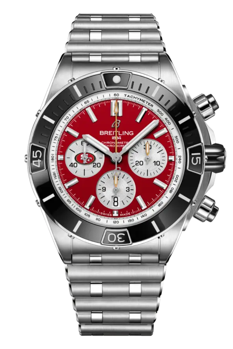 Breitling Super Chronomat B01 44 San Francisco 49ers NFL Edition AB01361C1K1A1