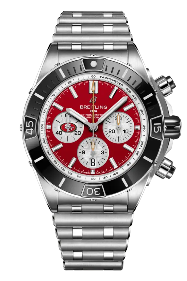 Breitling Super Chronomat B01 44 San Francisco 49ers NFL Edition AB01361C1K1A1