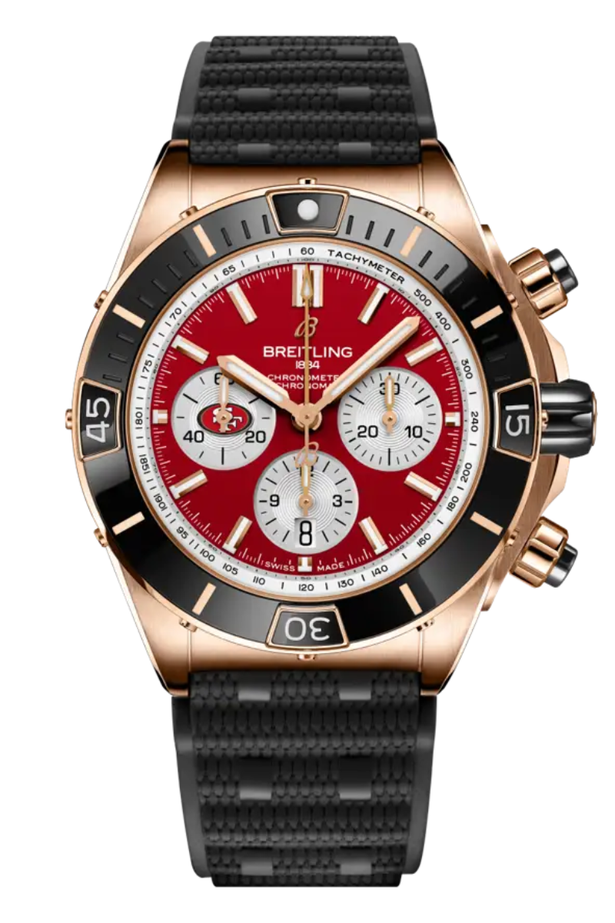 Breitling Super Chronomat B01 44 San Francisco 49ers NFL Edition RB01366A1K1S1