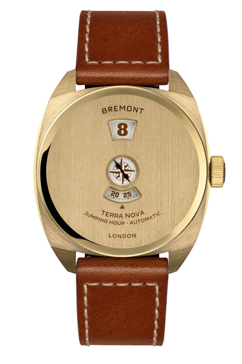 Bremont Terra Nova Jumping Hour Bronze 38mm Limited Edition TN38-JH-BZ-CC-L-S