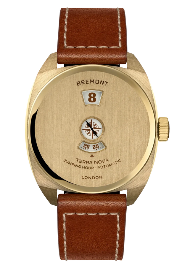 Bremont Terra Nova Jumping Hour Bronze 38mm Limited Edition TN38-JH-BZ-CC-L-S