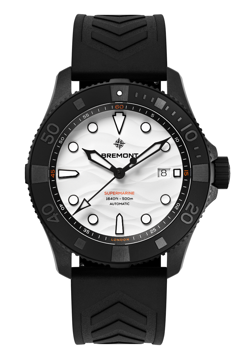 Bremont Supermarine Ceramic Polar SM43-DT-BKCER-WH-R-S