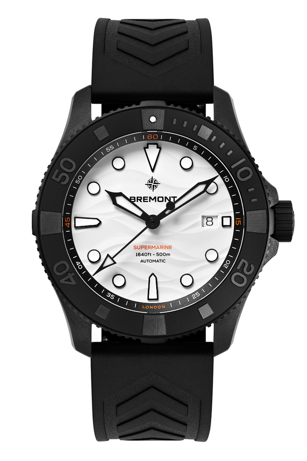 Bremont Supermarine Ceramic Polar SM43-DT-BKCER-WH-R-S