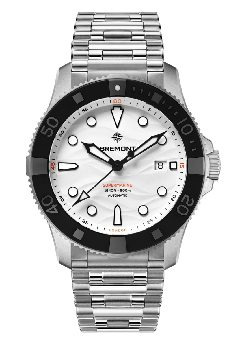 Bremont Supermarine 500m Polar SM43-DT-SS-WH-B