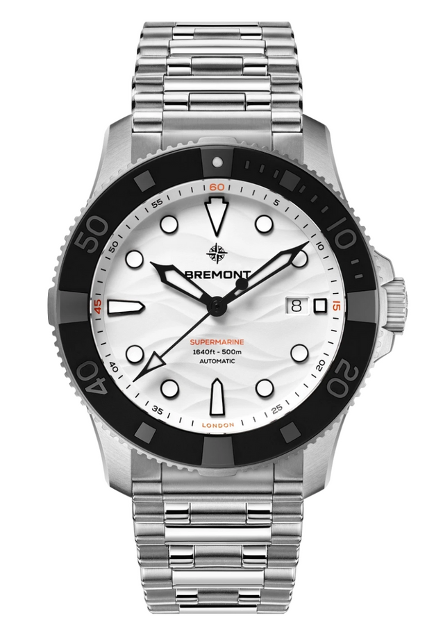 Bremont Supermarine 500m Polar SM43-DT-SS-WH-B