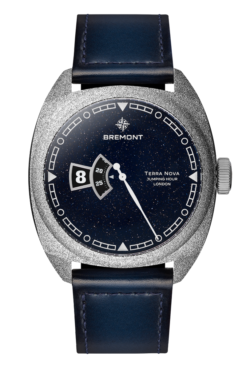 Bremont Terra Nova 40.5mm Jumping Hour Aventurine TN40-JH-FS-BLAV-L-S