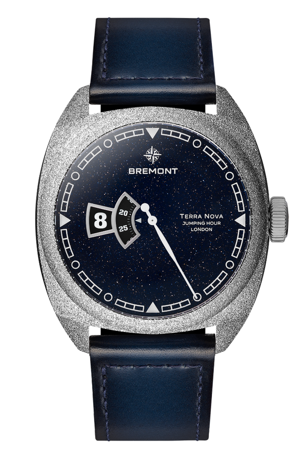 Bremont Terra Nova 40.5mm Jumping Hour Aventurine TN40-JH-FS-BLAV-L-S