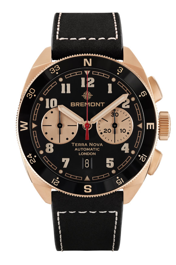 Bremont Terra Nova Jimmy Chin 42.5mm Chronograph Limited Edition TN42JC-CHR-RG-BK-L-S