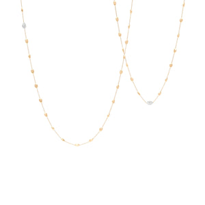 Marco Bicego Siviglia Diamond Necklace with Small Beans