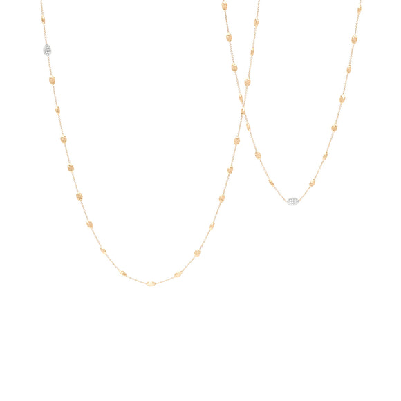 Marco Bicego Siviglia Diamond Necklace with Small Beans