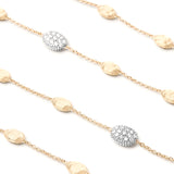 Marco Bicego Siviglia Diamond Necklace with Small Beans