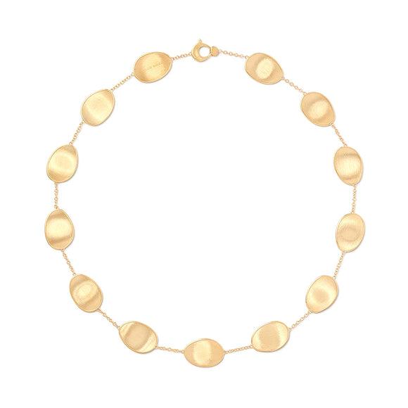 Marco Bicego Lunaria Petal Single Strand Necklace