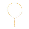 Marco Bicego Africa Lariat Necklace With Diamond Pavé Clasp