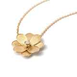 Marco Bicego Petali Flower Pendant Necklace with Diamonds