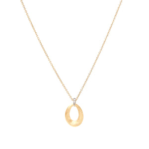 Marco Bicego Lucia Diamond Loop Pendant Necklace