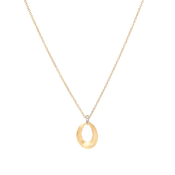 Marco Bicego Lucia Diamond Loop Pendant Necklace