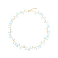 Marco Bicego Paradise Single Strand Aquamarine Necklace