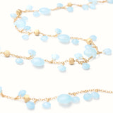 Marco Bicego Paradise Single Strand Aquamarine Necklace