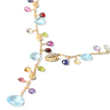 Marco Bicego Paradise Gemstone Lariat Necklace with Diamonds