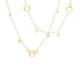 Marco Bicego Jaipur Gold Link & Charm Long Necklace