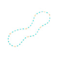 Marco Bicego Siviglia Long Necklace with Turquoise