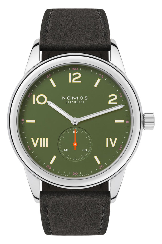 Nomos Glashütte Club Campus 38 Olive 739