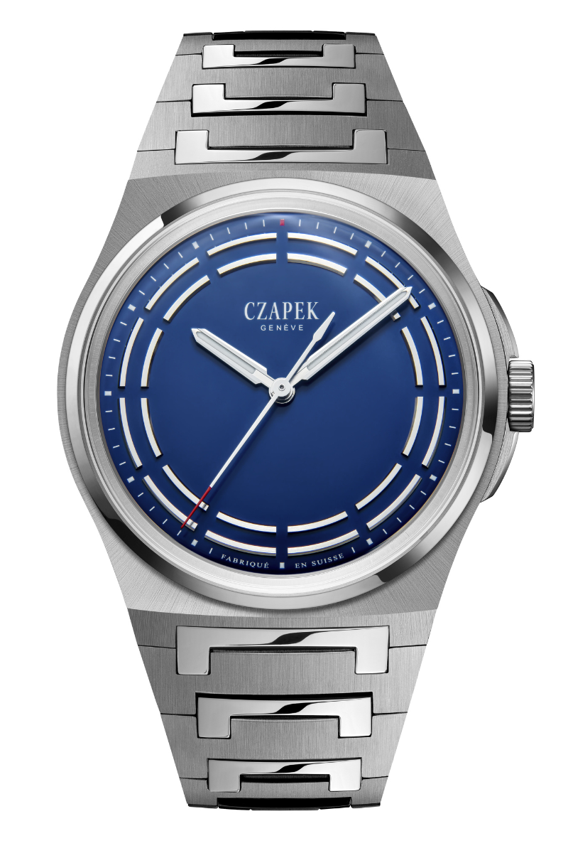 Czapek Antarctique Titanium Dark Sector Cosmic Blue