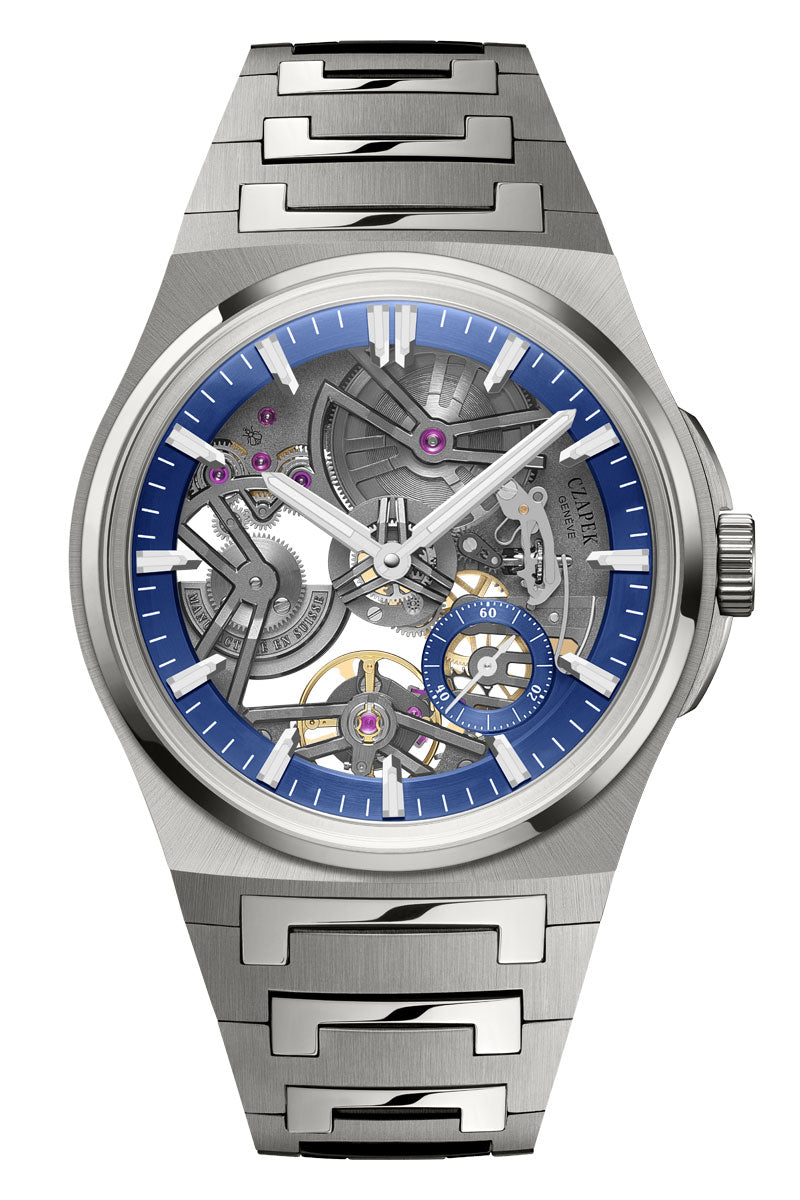 Czapek Antarctique Révélation Titanium Cosmic Blue