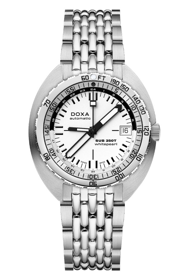 Doxa Sub 250T GMT Whitepearl 855.10.011.10