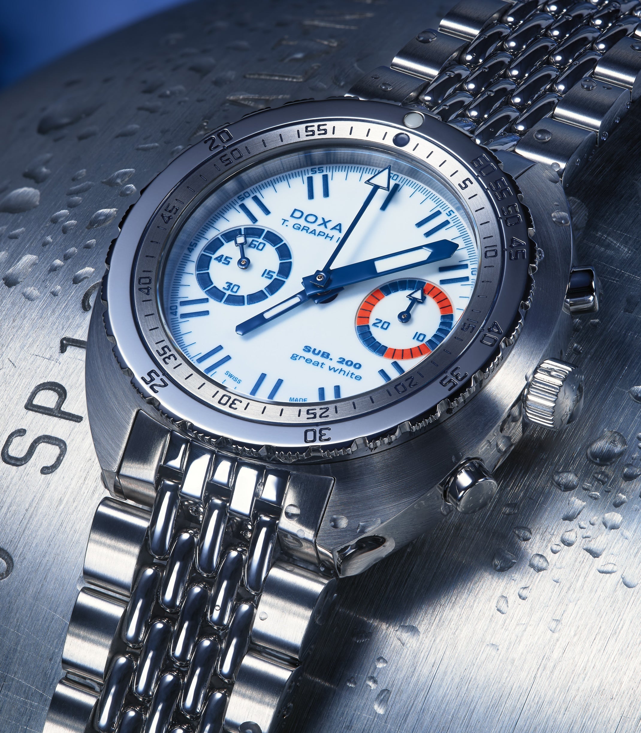 Doxa SUB T.GRAPH II 'Great White' Topper Edition 806.10.011.10-SE9
