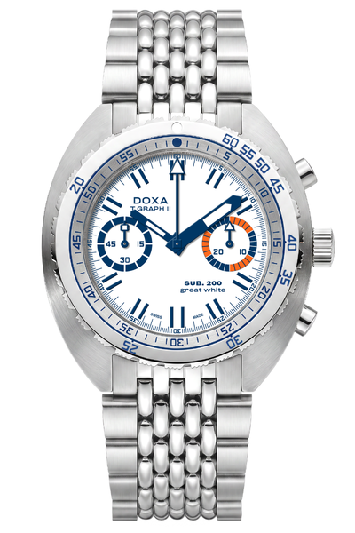 Doxa SUB T.GRAPH II 'Great White' Topper Edition 806.10.011.10-SE9